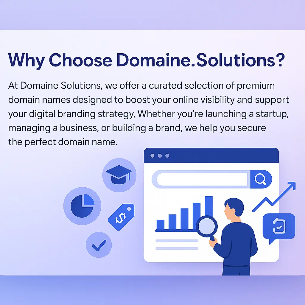 Why choose Domaine.Solutions illustration