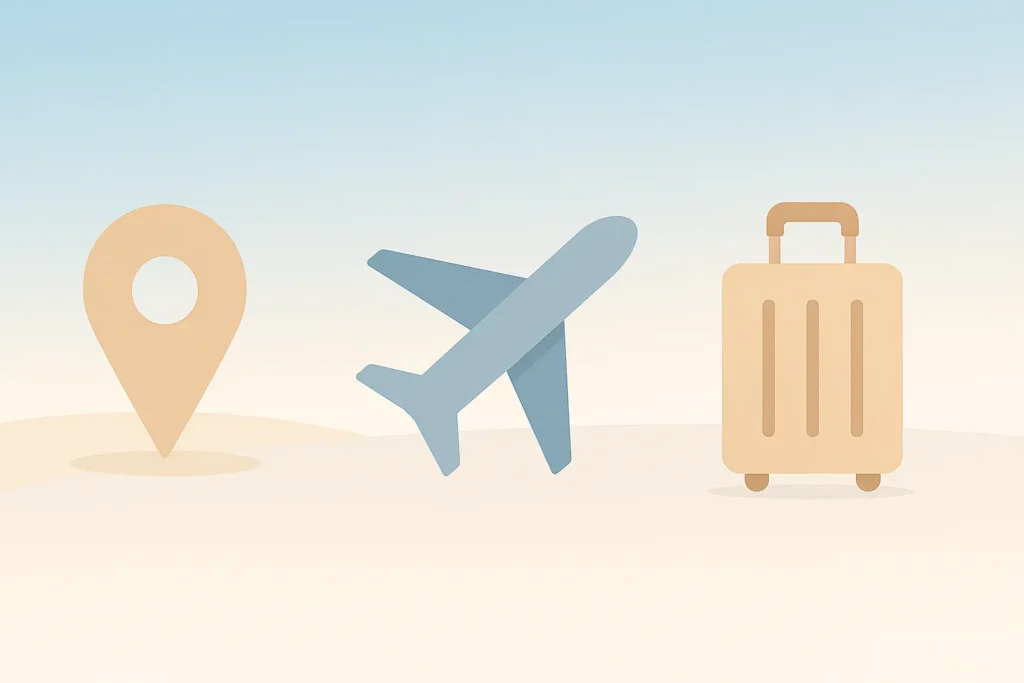 Travel & Tourism Domains illustration